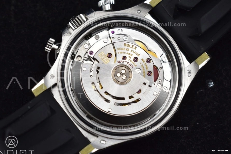 Strap FlexibleFit on Best DD Daytona VSF flex Oyster 904L Dial Steel 116519 Edition Gray 1:1 775 1021